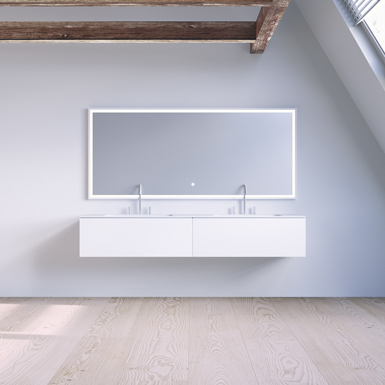 SQ2 160 cabinet with double basin image