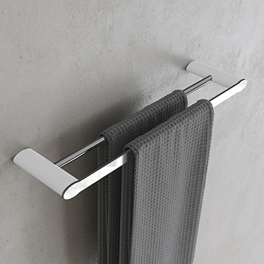 SALE: NOW 111.00,- <span style='font-weight: 400;display: initial;text-decoration: line-through;'>Before 139.00</span>,- <br>CB 200 - Double towel holder image