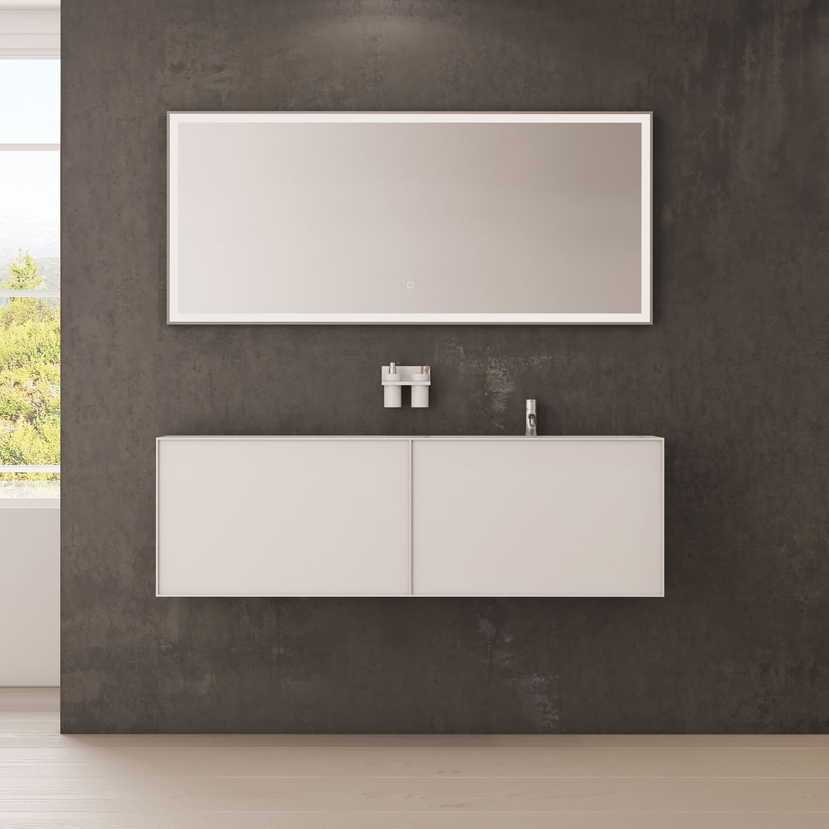 Nexø 160 kabinet med højre vask image