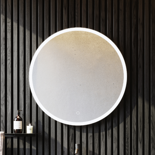 Samsø - round mirror image