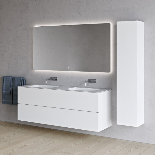 SQ2 160 dobbelt kabinet med dobbelt vask image