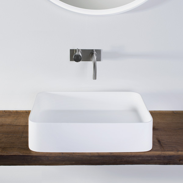 Stockholm rectangular R50 wash basin image